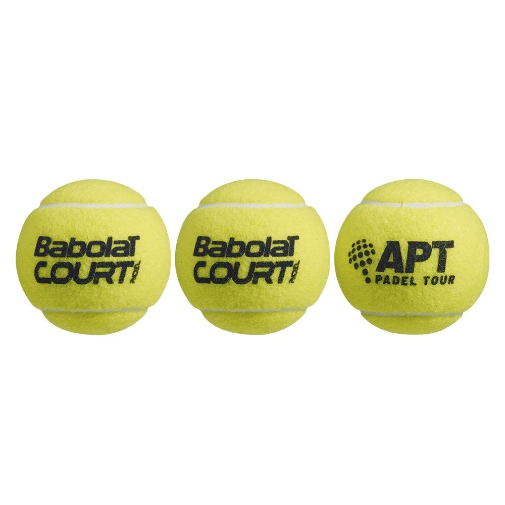 PACK DE 3 TUBES DE BALLES COURT PADEL BABOLAT