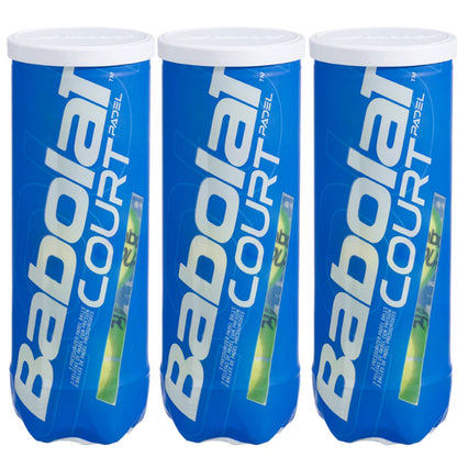 PACK DE 3 TUBES DE BALLES COURT PADEL BABOLAT